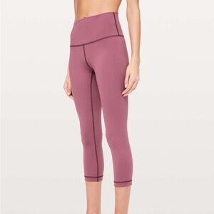 Lululemon Wunder Under Crop Luxtreme